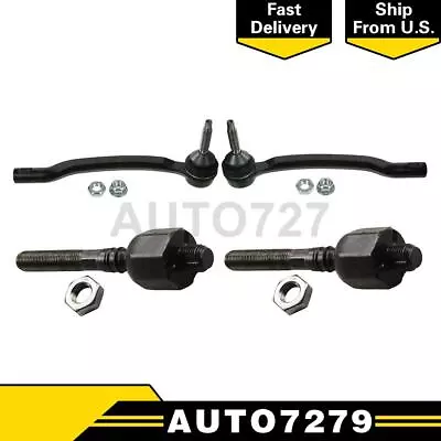 MOOG Left Outer Right Outer Inner 4X Steering Tie Rod End For 2001-2014 Volvo • $225.13