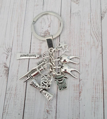 £5.99 • Buy Dentist  Dental Nurse Graduation Keyring 2023 And Gift Bag