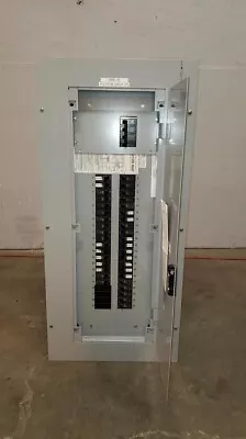 GE 225A Breaker Panel Board 208/120 3Ph Loaded W/ Main • $440