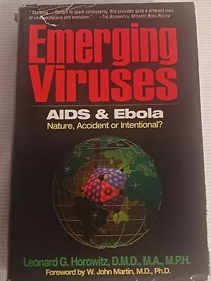 Emerging Viruses : AIDS And Ebola - Nature Accident Or Intentional? By Leonard • $49.50