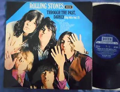 ROLLING STONES Through The Past Darkly Vol 2 LP DECCA UK Square Cover SKL 5019 • $59.99