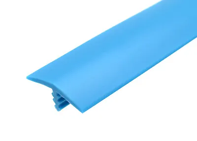 20ft Roll Of 3/4  Baby Blue Galaxian Plastic T-Molding For Arcade MAME Cabinet • $9.99