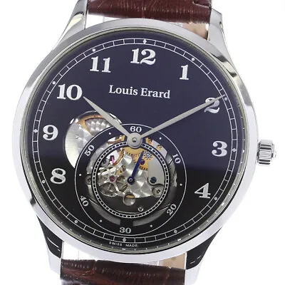 Louis Erard 217 Small Seconds Black Dial Hand Winding Men's Watch_764716 • $777.44