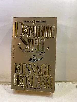 Message From Nam - Danielle Steel (Paperback 1991) • $6.63