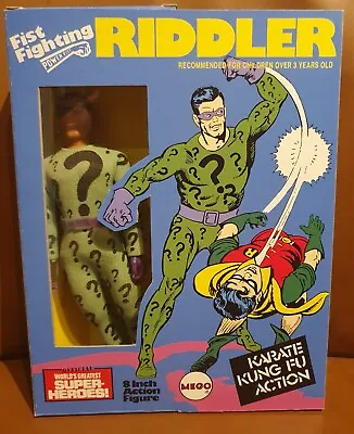 Mego Riddler Fist Fighter 100% Original With Repro Box.  • $149