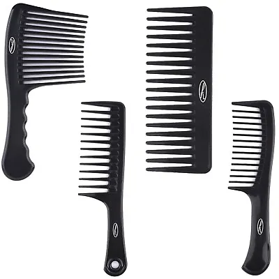 Professional JUMBO Rake Combs By Fine Lines - Wide Teeth Combs & Long Teeth Comb • £2.99