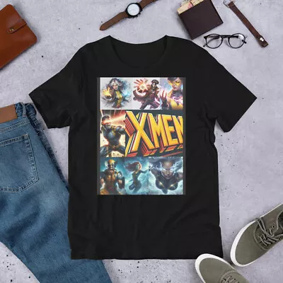 Classic X-Men Team Tee - Vintage Mutant Heroes Shirt Rare Find • $15