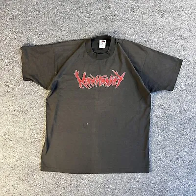 Vintage Monstrosity 1996 Tour Death Metal Band Shirt XL Black Single Stitch • $250