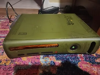 $19 • Buy Xbox 360 Console - HALO 3 Special Edition Broken For Parts Or Repair ONLY