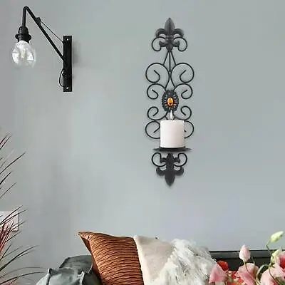 Tealight Candle Holders Wall Hanging Sculpture Wall Candleholders For Home • £10.37