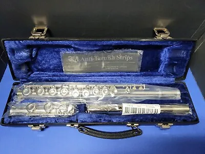  GEMEINHARDT ELKHART M2 Silver Flute W/ Case - Overhauled & Ultrasonic Cleaned • $249.99