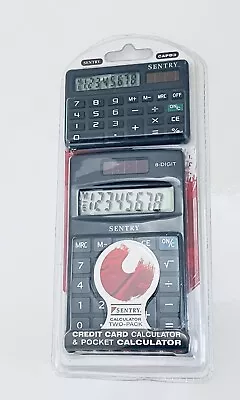 £11.49 • Buy Sentry Credit Card Calculator & Pocket Calculator CAPD3 NEW SEALED
