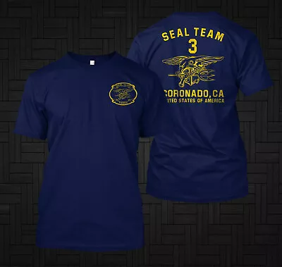 SEAL Team Three DEVGRU Coronado US Special Military - Custom T-shirt Tee • $24.99