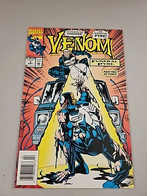 Venom: Funeral Pyre #2 Newsstand (1993) Marvel Comics Never Read • $1