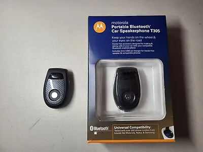 Motorola Portable Bluetooth Car Speakerphone T305 New In Box W 1 Extra Unit • $24.79
