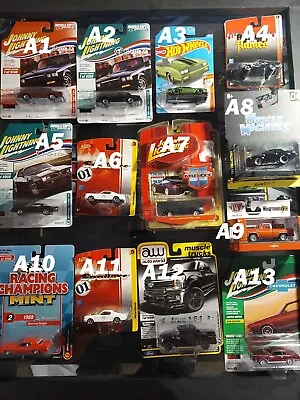 --  VARIOUS 1/64 Johnny Lightning Hot Wheels & MORE. $5 Each - GNX Mustang • $4.99