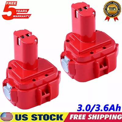 12V NiMh Battery For Makita 1200 1220 1201 1222 1233 1234 1235 PA12 3.0/3.6Ah US • $19.99