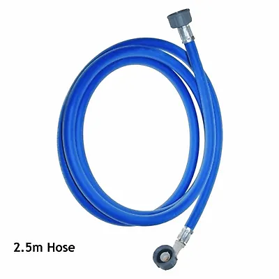 2.5m Blue Cold Water Fill Inlet Hose Pipe For ZANUSSI Washing Machine • £8.99