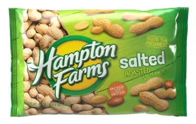 Hampton Farms 297140 Salted Roasted Peanuts In-Shell 24 Oz. • £10.77