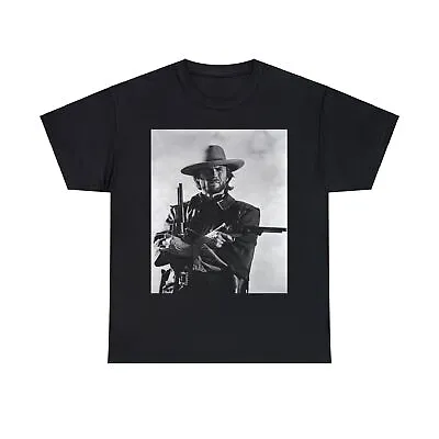 Clint Eastwood Photo Shirt  Vintage 80's Clint Eastwood Classic Movie T-shirt • $23.99