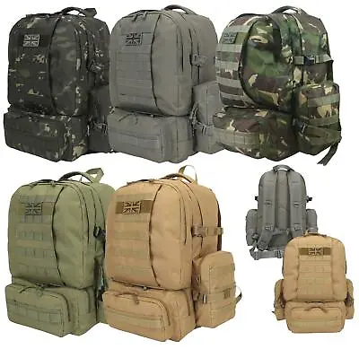 £32.99 • Buy Military Expedition Pack Rucksack 50 Litre Bergen Bag MTP BTP British Army Cadet