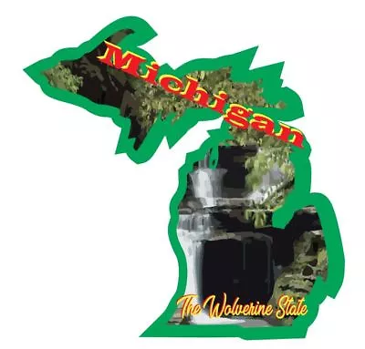 Michigan Sticker Decal R7037 • $1.45