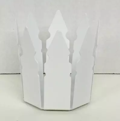 Lot Of 2 IKEA Vinter 2018 Candle Holder Crown White  NEW • $9.49