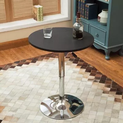 Modern Swivel Counter Height Table Adjustable Pub Bistro Pedestal Bar Cafe Table • $45.99