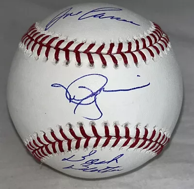 Mark McGwire Jose Canseco W/ Bash Brothers Autographed Baseball ROMLB Proof JSA • $289.95