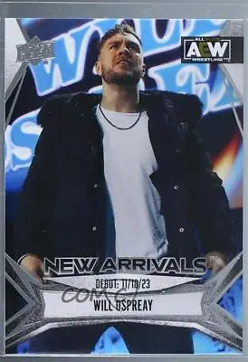 2023 Upper Deck AEW New Arrivals Will Ospreay (Nov 18 2023) #16 • $3.99