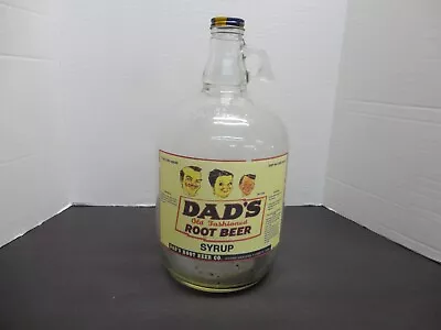 Dad's Family Root Beer Soda Fountain Syrup Paper Label 1 Gallon Jug • $26.99