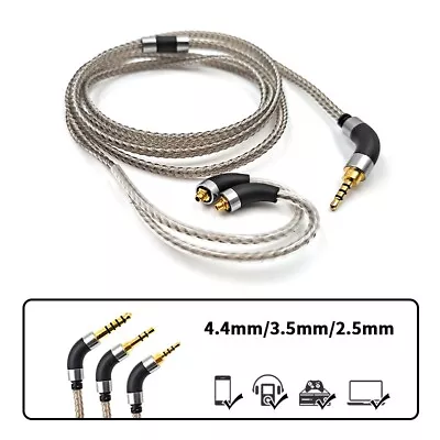 MMCX OCC Silver Standard/Balanced Audio Cable Wire For Headphones -Universal - • $19.99