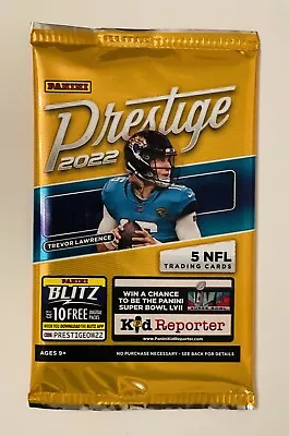 2022 Panini Prestige NFL Pack 🔥🔥🔥  (1) 5 Card Gravity Pack • $1.95