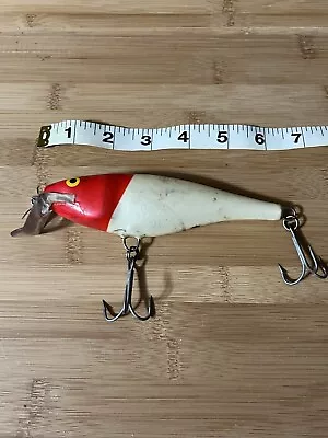 6” Rapala Super Shad Rap Muskie Crankbait Musky Fishing Lure Red Head W White • $9.99