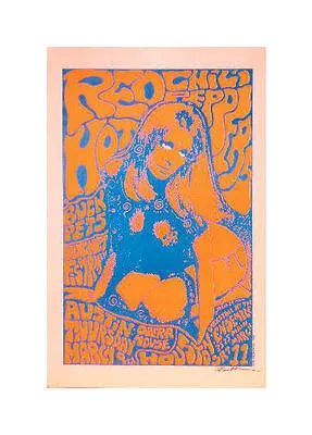 $199.99 • Buy Kozik Red Hot Chili Peppers Sharron Tate Rock Concert Poster Signed Rhcp