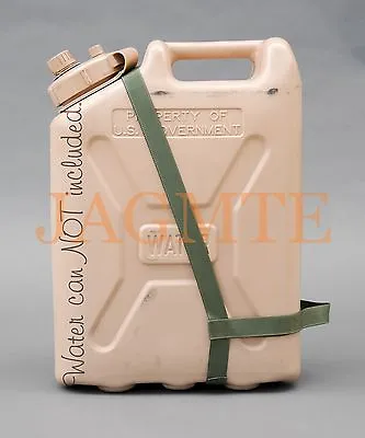 Easy-Pour Dual-Handle WATER OliveDrab Strap-fits Scepter MWC Military WATER Can • $21.95