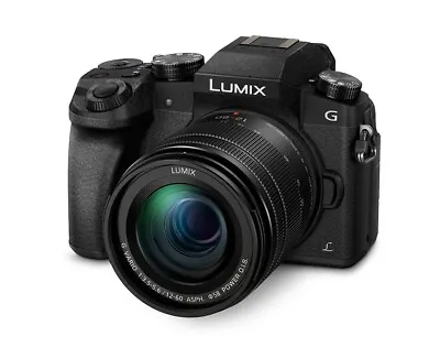 New Panasonic Lumix DMC-G7MEB-K Compact Camera 4K 16MP 12-60mm Lens Black • £529.99