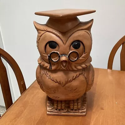 Vintage Twin Winton Wise Owl Cookie Jar • $14.99