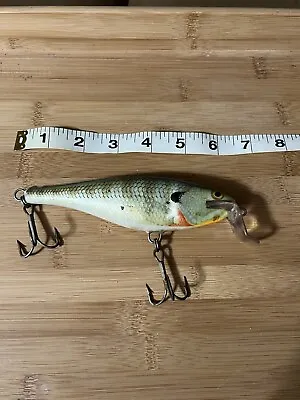 6” Rapala Super Shad Rap Muskie Crankbait Musky Fishing Lure Blue Gill In Color • $9.99