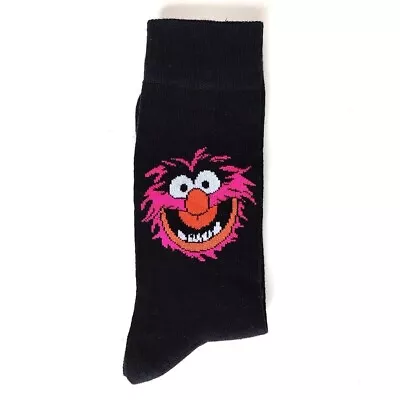 NEW 1 Pair Men's Son Husband Animal From The Muppets Crew Socks - Novelty Gift • £2.99