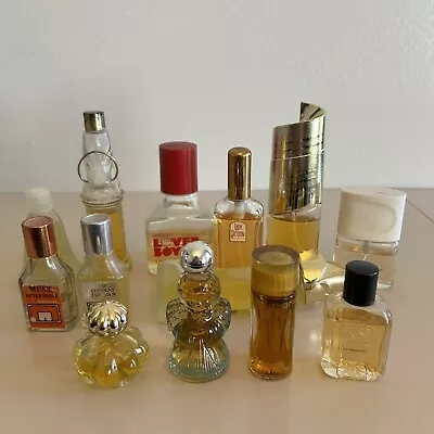 Vintage Cologne Perfume Lot Bundle 13 Bottles. • $26