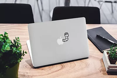 £3.59 • Buy Funny Worm Decal For Macbook Pro Sticker Vinyl Laptop Mac Air Notebook Animal 13