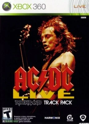 NEW Xbox 360 AC/DC Live Rock Band Track Pack Game Guitar Hero SEALED • $15.96