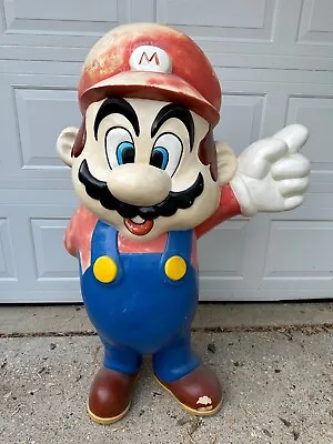 4' Foot Mario Statue Store Display (Left Pointing) Original Paint • $10000