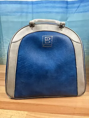Vintage Brunswick Bowling Bag Gray/Blue • $25