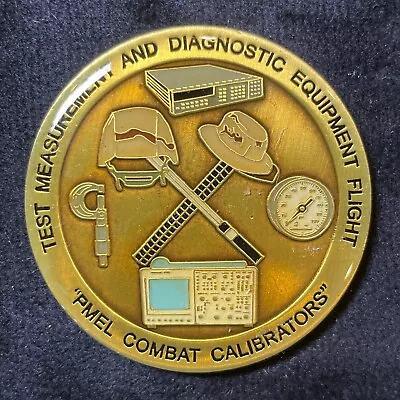 379th Air Expeditionary Wing Test Measurement & Diagnostic Equip Challenge Coin • $14.99