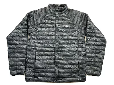 Mountain Hardware Ghost Whisperer Snap Down Jacket 800 Fill Sz M • $149.95