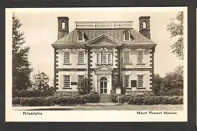 Unused Postcard Mount Pleasant Mansion Philadelphia Pennsylvania PA • $4.49