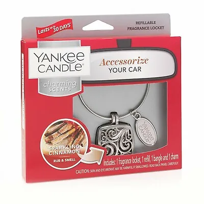 Yankee Candle Charms Charming Scents Car Air Freshener - Sparkling Cinnamon • £7.95