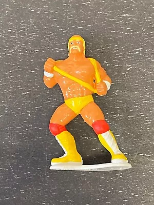 Hulk Hogan Vintage WWF Mini PVC Figure Applause 1990 Wrestling Titan Sports WWE • $13